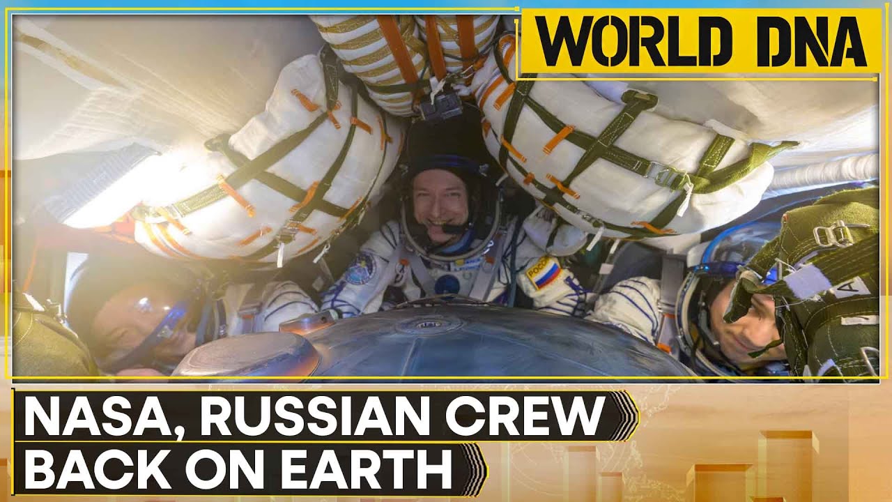 NASA, Russian Crew Returns to Earth After Epic 168 Million Kilometer Journey | WION World DNA