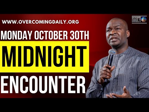 MONDAY OCT 30TH] MIDNIGHT SUPERNATURAL ENCOUNTER WITH THE WORD OF GOD | APOSTLE JOSHUA SELMAN