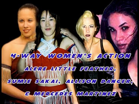 WORLD-1 10/07/2005: Mercedes Martinez vs. Allison Danger vs. Sumie Sakai vs. Alere Little Feather