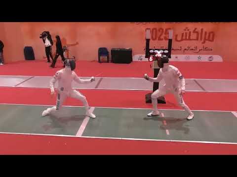 2025 104 SME Coupe du Monde, Marrakech DI VEROLI Davide vs SANTARELLI Andrea