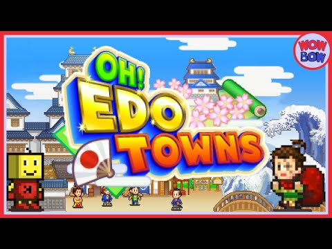 Is Kairosoft's First Village Sim (Oh! Edo Towns) Still Worth Playing? - YouTube