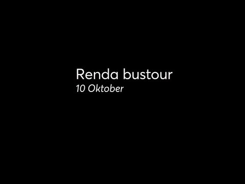 Renda bustour 10 oktober