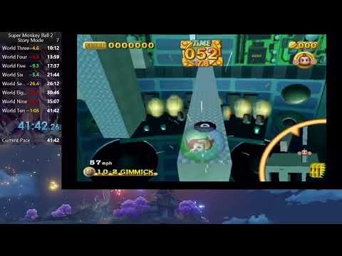 Super Monkey Ball 2 Story Mode All Levels Speedruns