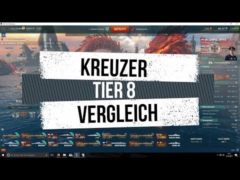 World of Warships | Anfänger Guide | Tier 8 Kreuzer im Vergleich