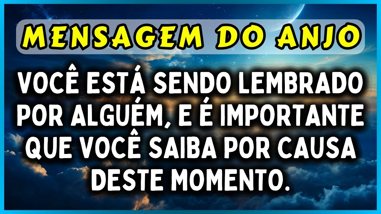 🔴VOCÊ ESTÁ SENDO LEMBRADO POR ALGUÉM, E É IMPORTANTE QUE VOCÊ SAIBA POR CAUSA DESTE MOMENTO...