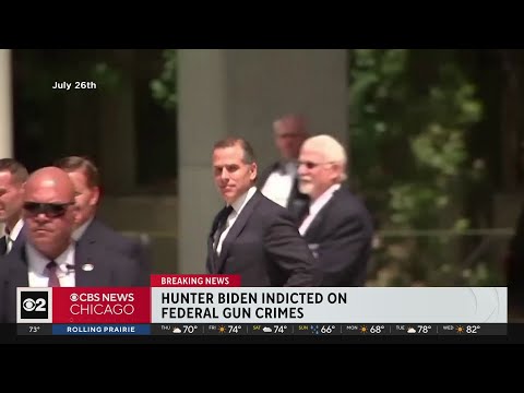 Hunter Biden indicted on federal gun crimes