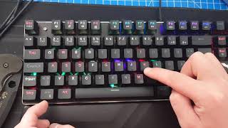 How to set individual key colors on Havit KB389L keyboard