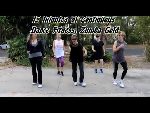 15 Minutes of Continuous Dance Fitness |  Zumba Gold | Keep On Moving KOM (Latest)