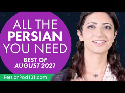 Your Monthly Dose of Persian - Best of August 2021