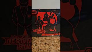Destined Rivals ETB! Gym Leader Giovanni!? #pokemontcg #pokemon