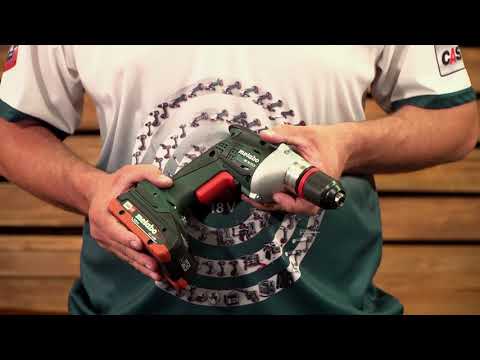 BE 18 LTX 6 Cordless Drill Scope of Delivery - Metabo
