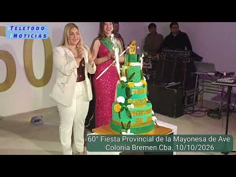 Fiesta de la Mayonesa de Ave en Colonia Bremen Cba.