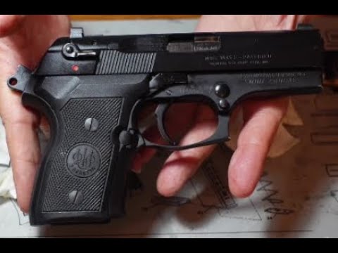 How to clean and lubricate the Beretta 8045 mini cougar. #gun #beretta #pistol #carrygun #gun