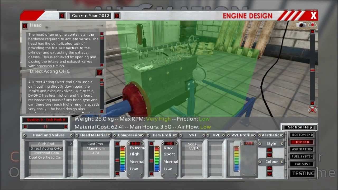 Little Dev Update: Engine Bay & Fitting Engines