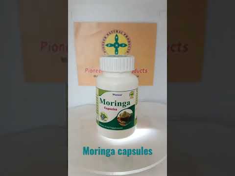 Herbal moringa capsules