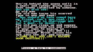 Brook - The Barbarian / ZX Spectrum Text Adventure (NSFW)