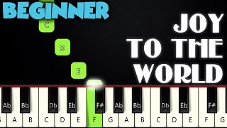 Download lagu Joy To The World | BEGINNER PIANO TUTORIAL   SHEET MUSIC by Betacustic mp3