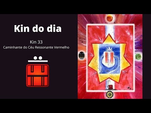 Sincronário das 13 Luas: Kin 33, Caminhante do Céu Ressonante Vermelho