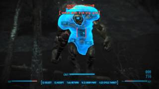 Fallout 4 Level 95 Ancient Behemoth vs Laser Musket Test