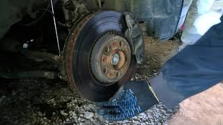 Замена стойки стабилизатора. Volvo S80. How to Replace Front Sway Bar Links.