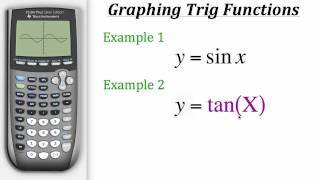 TI Calculator Tutorial: Graphing Trig Functions
