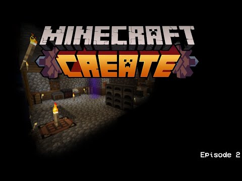 Minecraft Create: Above and Beyond! | Episode 2 | Clay, Kelp, And Slabs.