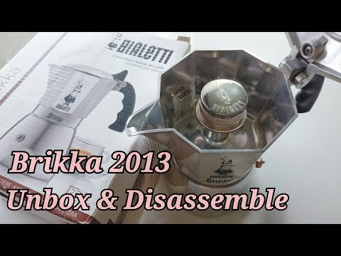 Unbox & Disassemble Bialetti Brikka 2013