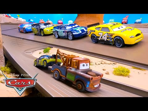 Which Race Car Will Be the Champion? | Radiator Springs All Stars Race Pt 2 | Pixar Cars | @disneyjr