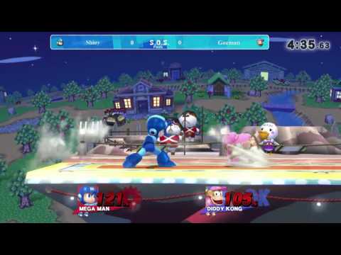 SOS4 Pools - Shiny (Diddy Kong) vs Goemon (Mega Man)