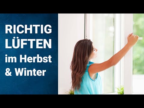 Schimmel vorbeugen durch RICHTIGES LÜFTEN ✅