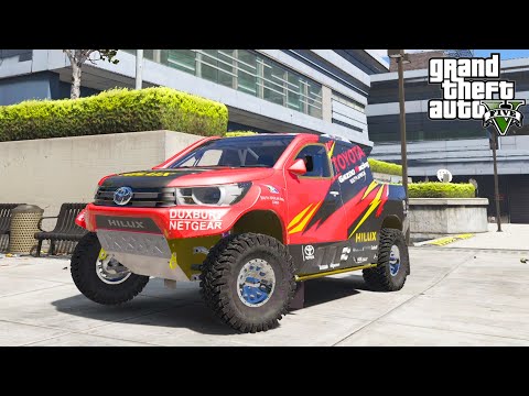 TOYOTA HILUX BALAP GAZO RACING TERKENCANG DI DUNIA PAJERO KALAH - GTA V INDONESIA EPISODE SPESIAL