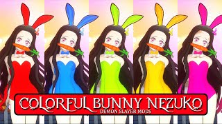 Colorful Bunny Nezuko