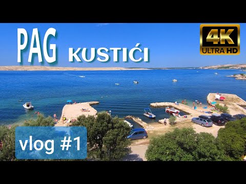 Chorwacja Pag vlog#1 - Kustići Apartmani Danijela