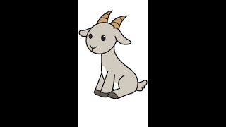 How To Draw A Goat 🐐 Step By Step | Tip of pencil |