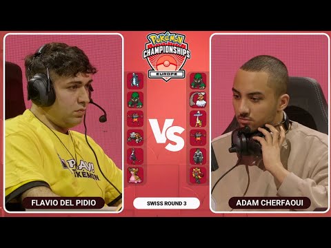 VGC FLAVIO DEL PIDIO VS ADAM CHERFAOUI EUROPEAN INTERNATIONAL CHAMPIONSHIP!