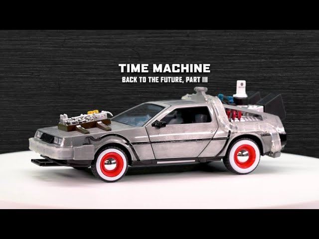Vídeo relacionado con JADA- Coche Delorean Regreso al Futuro III, Escala 1:32 (15cm), Fabricado en Metal Fundido a Alta Presión, Coleccionismo (253252024)