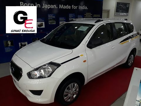 datsun go plus actual showroom look | real life review | interiors & exteriors!!! Video