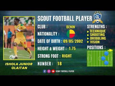 ISHOLA JUNIOR OLAITAN 🔵 WINGER & PLAYMAKER 🔵 BENIN 🔵 BEST OF 2024/25 FHD
