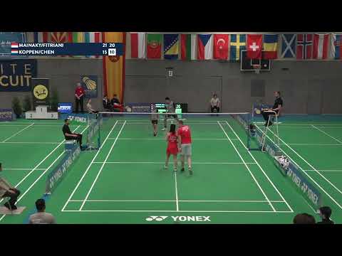 Match point - Mainaky / Fitriani vs Koppen / Chen - XD, SF – Bonn Int. 2024