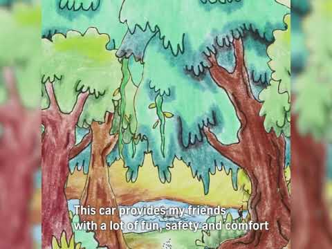 13th Toyota Dream Car Art Contest Winner - World Gold Award, Category 2 in 2019