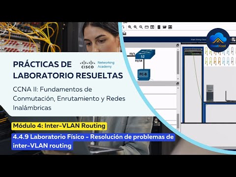 CCNAv7 II | Laboratorio resuelto | 4.4.9 Laboratorio - Resolución de problemas de inter-VLAN routing