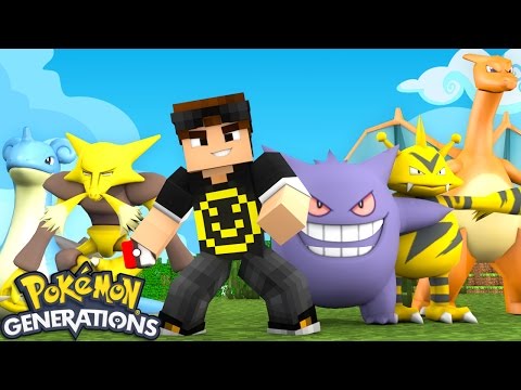 Minecraft: POKÉMON GENERATIONS - MINHA EQUIPE TÁ COMPLETA #08