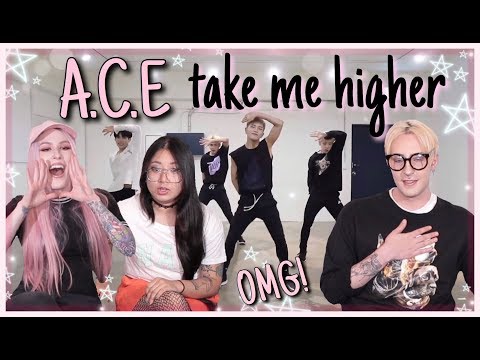 A.C.E(에이스) - TAKE ME HIGHER Dance Practice REACTION! Obsessed