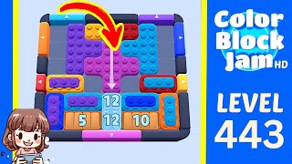 Solution du Niveau 443 de Color Block Jam