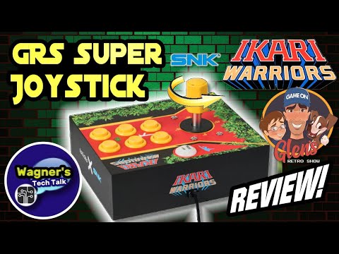 GRS IKARI Warriors Super Joystick: Setup and REVIEW!