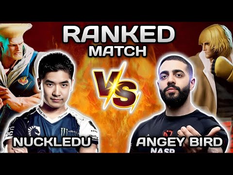 SF6 ▰ Angry Bird ( Ken )  VS Nuckledu ( Guile )  ▰  High Level
