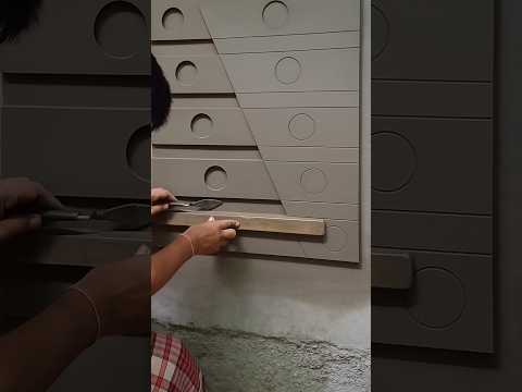 New Plaster Design Idea 2025 🏠 | Trending Wall Decoration”#viralvideo #art