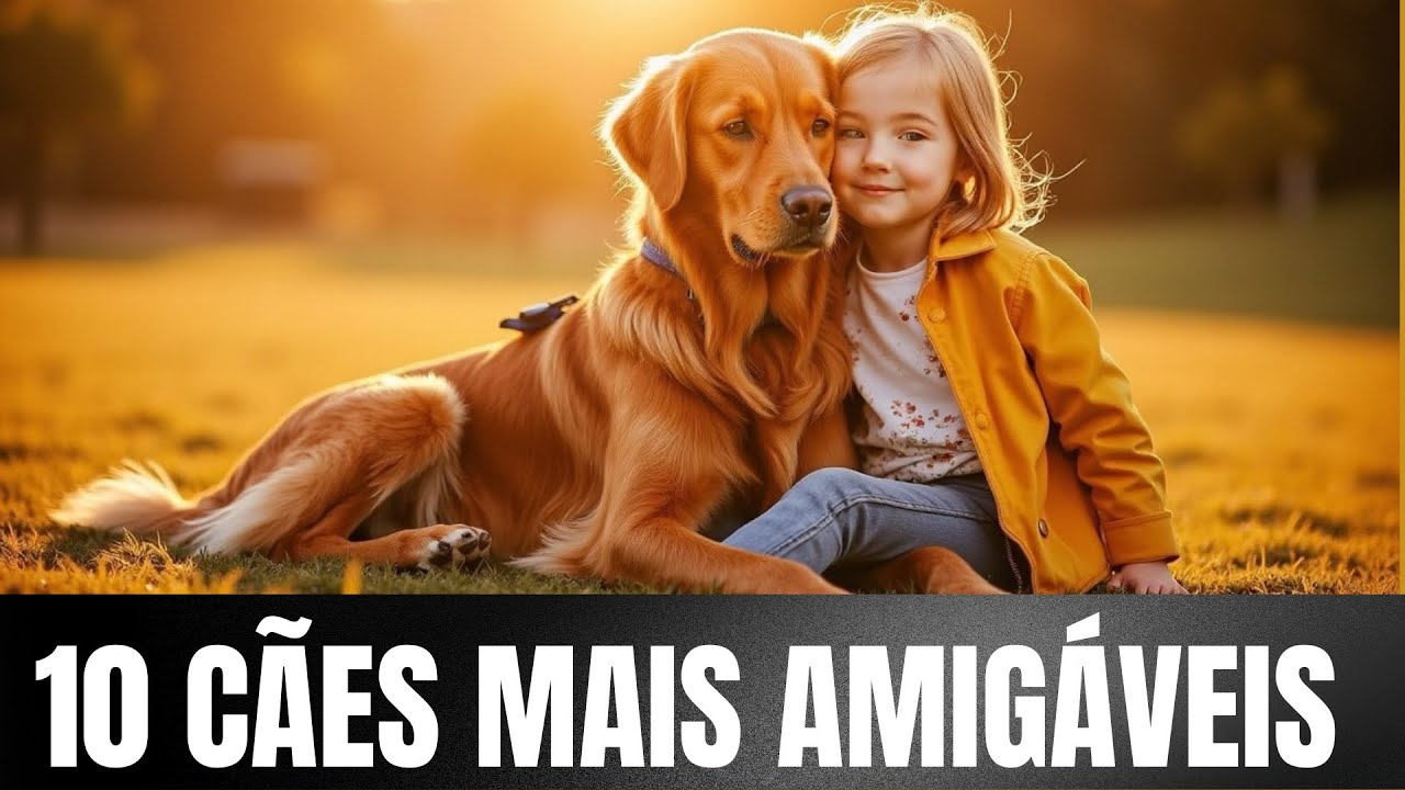 “Os 10 Melhores Cães para Famílias: Companheiros Perfeitos para Crianças!”