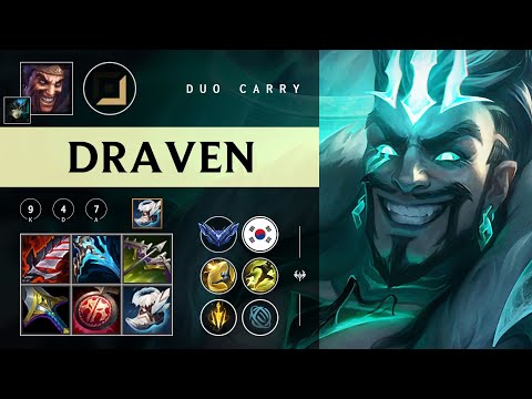 Draven ADC vs Miss Fortune - KR Diamond Patch 26.01