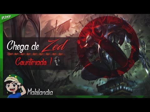 🔴 Chega de ZED! COUNTERADO! - Como counterar ZED
